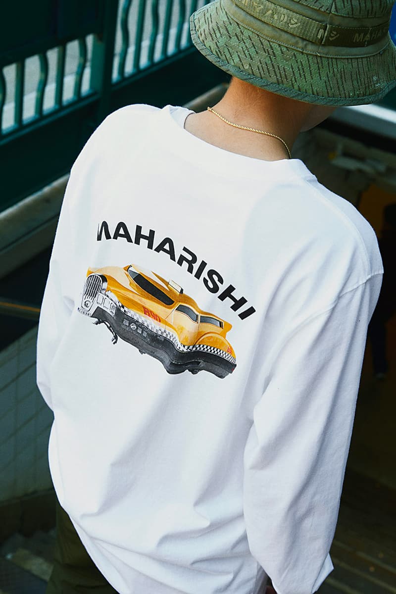 maharishi NYC MILTYPE Spring Summer 2020 Capsule menswear streetwear ss20 collection t shirts hoodies graphics the fifth element new york city manhattan