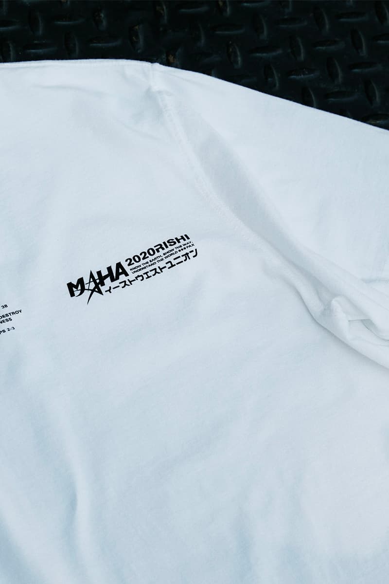 maharishi NYC MILTYPE Spring Summer 2020 Capsule menswear streetwear ss20 collection t shirts hoodies graphics the fifth element new york city manhattan
