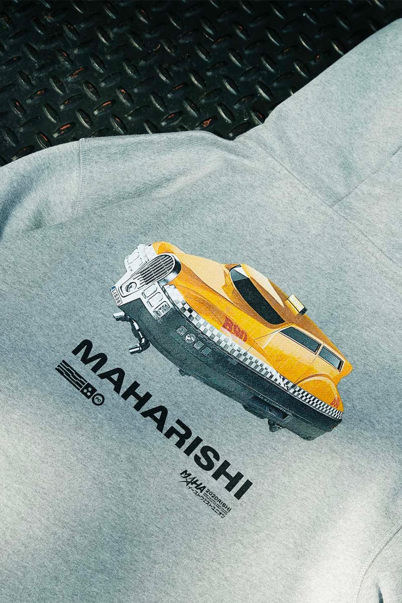 maharishi NYC MILTYPE Spring Summer 2020 Capsule menswear streetwear ss20 collection t shirts hoodies graphics the fifth element new york city manhattan