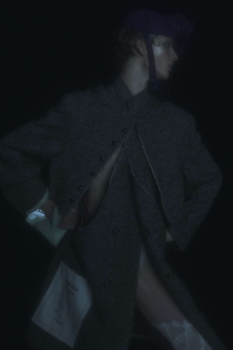 Maison Margiela FW20 Artisanal Collection Lookbook fall winter 2020 runway show model
