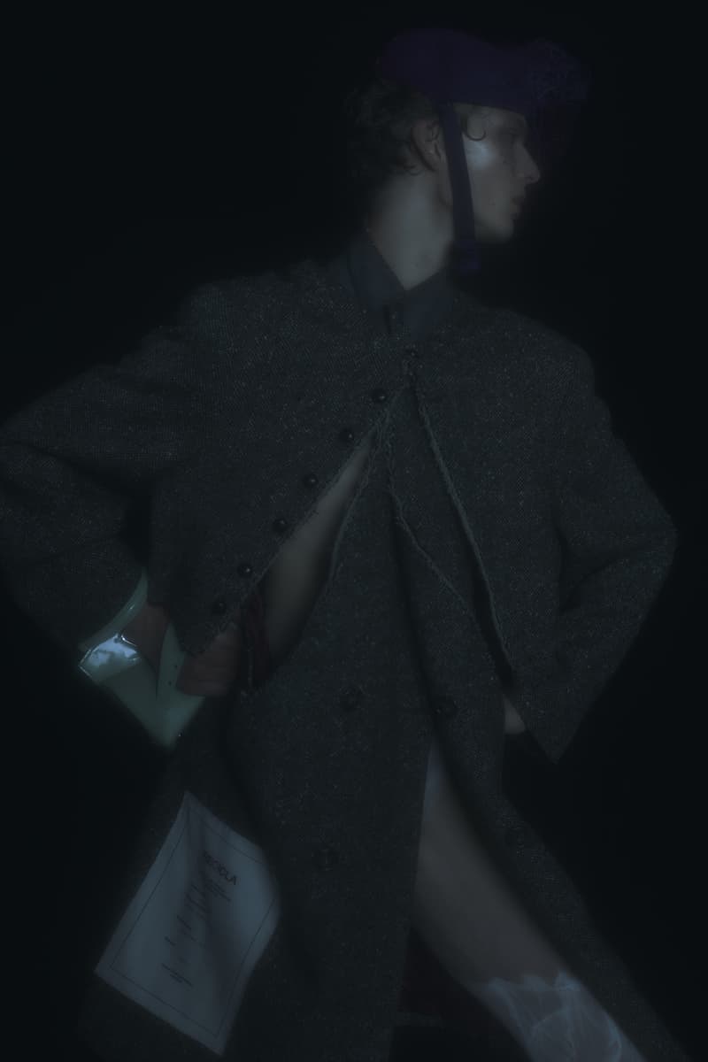Maison Margiela FW20 Artisanal Collection Lookbook fall winter 2020 runway show model