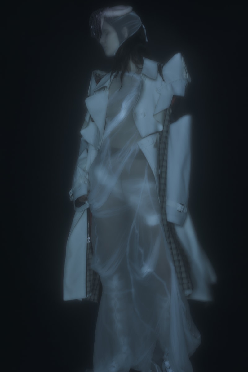 Maison Margiela FW20 Artisanal Collection Lookbook fall winter 2020 runway show model