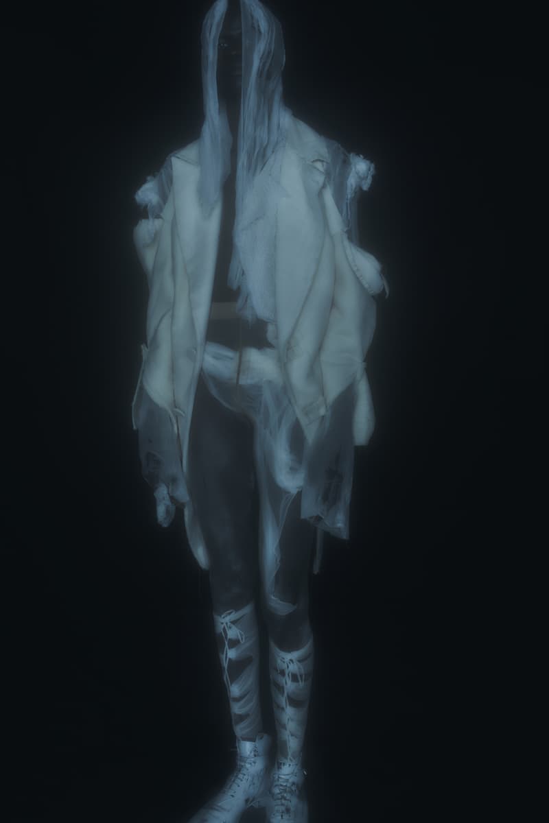 Maison Margiela FW20 Artisanal Collection Lookbook fall winter 2020 runway show model
