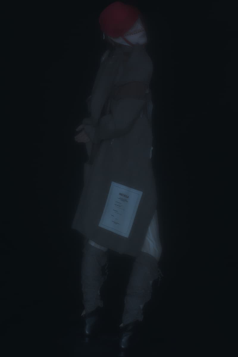 Maison Margiela FW20 Artisanal Collection Lookbook fall winter 2020 runway show model