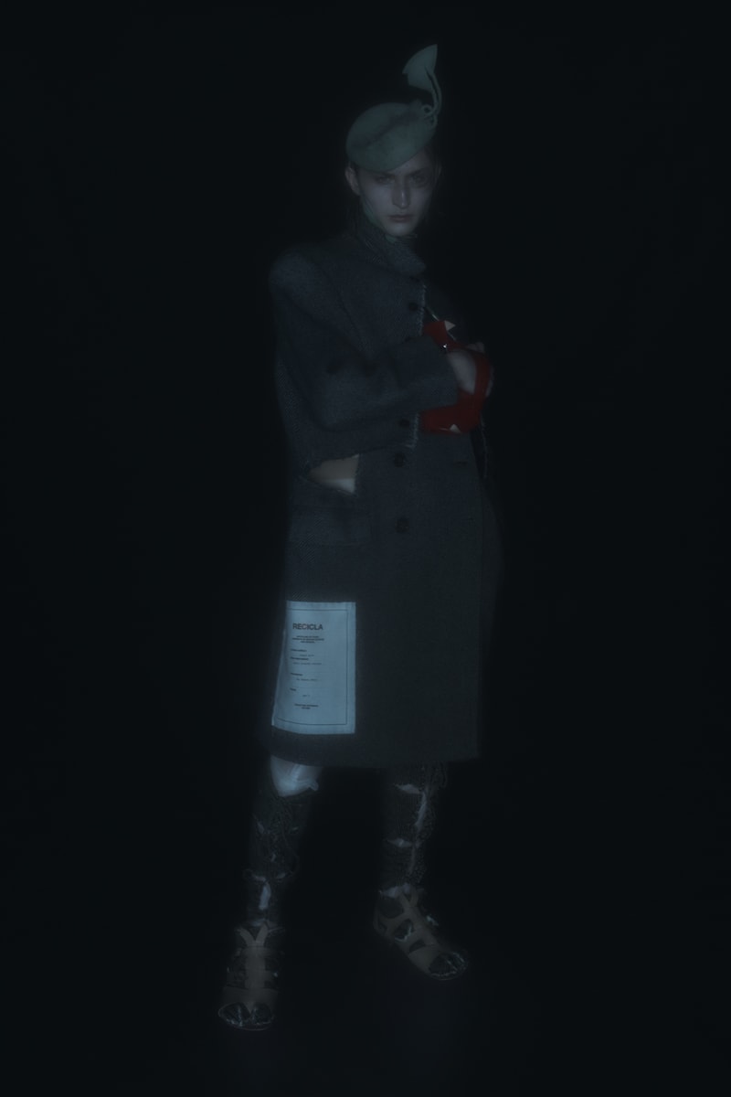 Maison Margiela FW20 Artisanal Collection Lookbook fall winter 2020 runway show model