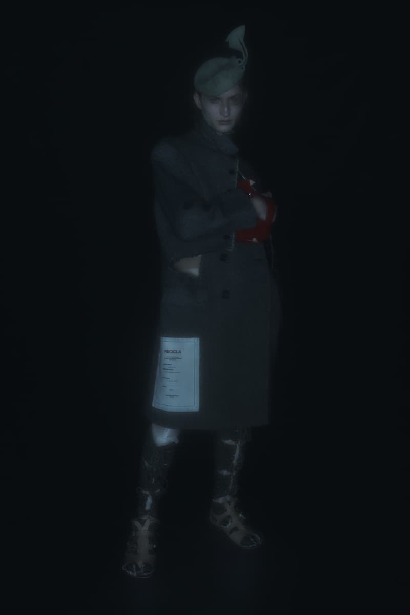 Maison Margiela FW20 Artisanal Collection Lookbook fall winter 2020 runway show model