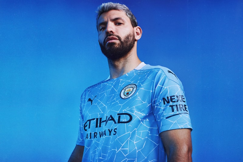 puma manchester city release home kit next season 2020 2021 sterling aguero de bruyne football soccer kits