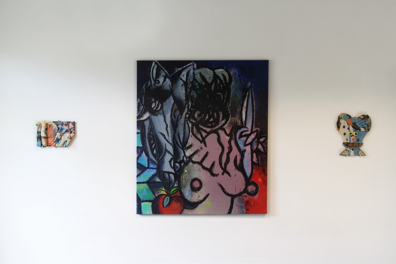 marian cramer projects dont give a damns group exhibition sasha bogojev artworks paintings sculptures