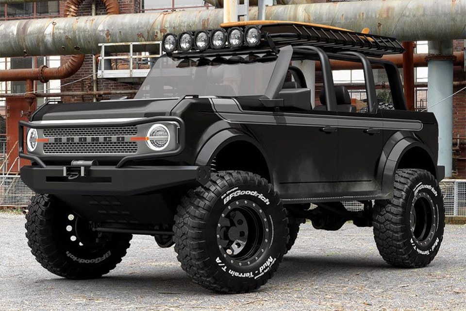 Maxlider Brothers 2021 Ford Bronco Midnite Edition Hypebeast Maxlider Brothers 2021 Ford Bronco Midnite Edition Hypebeast