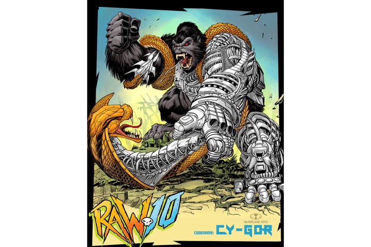 Todd McFarlane Launches New "RAW10" Toy Series