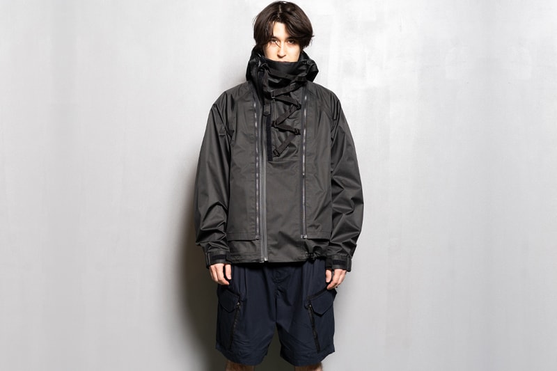 MEANSWHILE Introduces Air Circulation System Rain Jacket tech technology outerwear clothing fans cooling jacket kuchofuku