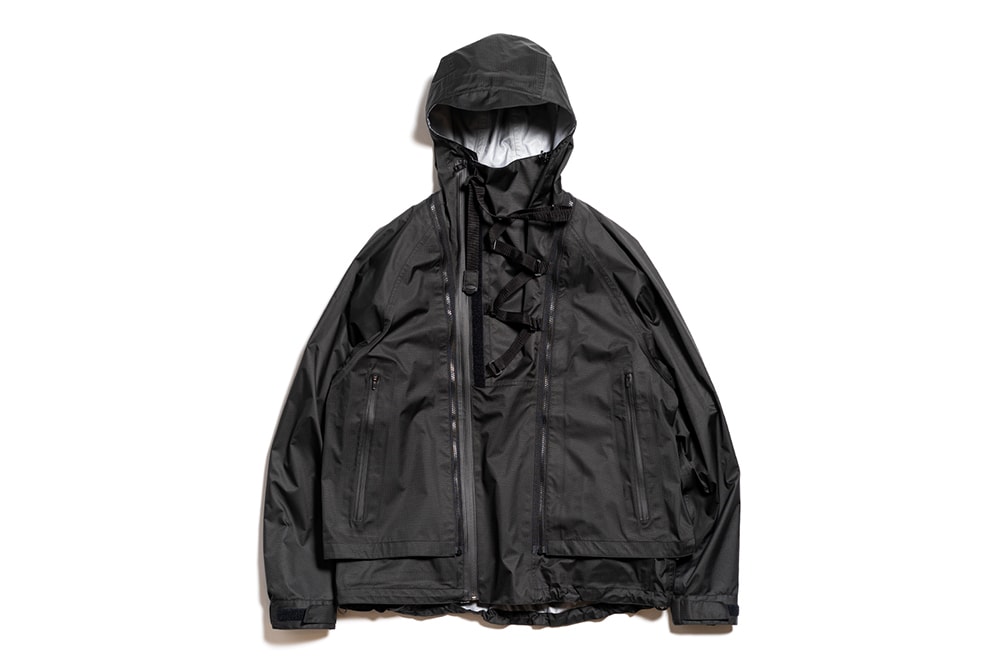 MEANSWHILE Introduces Air Circulation System Rain Jacket tech technology outerwear clothing fans cooling jacket kuchofuku