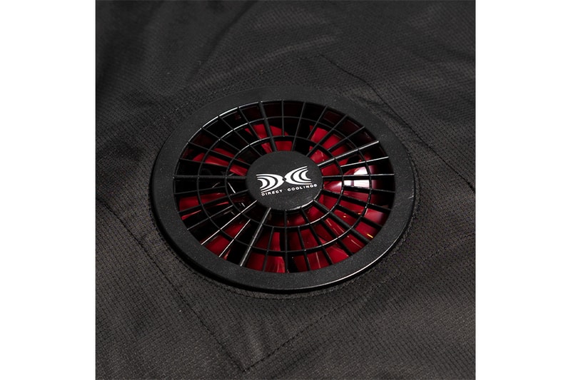 MEANSWHILE Introduces Air Circulation System Rain Jacket tech technology outerwear clothing fans cooling jacket kuchofuku