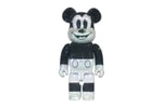 Medicom Toy and LIGHT STYLE Craft $7,820 USD Swarovski Mickey Mouse BE@RBRICK