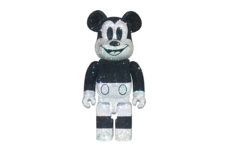 Medicom Toy LIGHT STYLE Swarovski Mickey Mouse BEARBRICK 400 figures toys collectibles disney character spring summer 2020 collection ss20