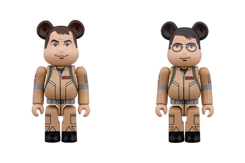 Medicom Toy BEARBRICK Ghostbusters 100 Two Piece Set collectibles novelties toys Peter Venkman Winston Zeddemore Raymond Stantz Egon Spengler figures