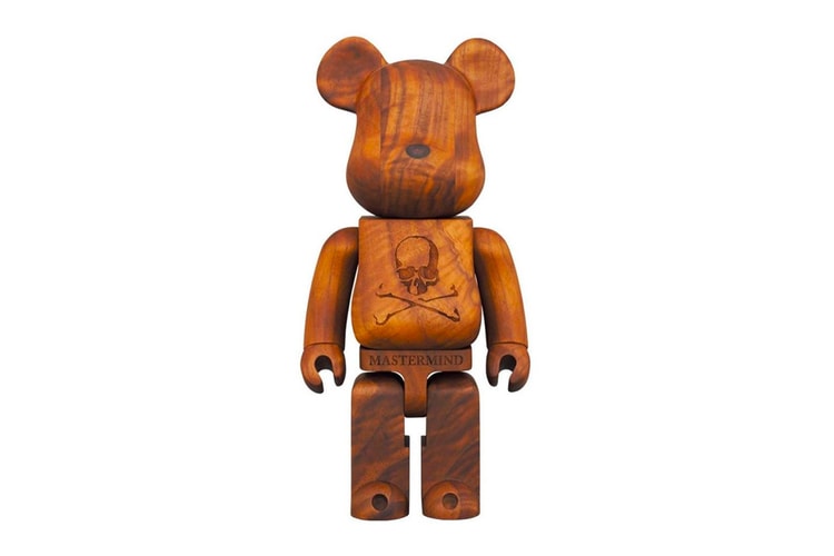 Medicom Toy Taps mastermind JAPAN for Handcrafted Karimoku BE@RBRICK