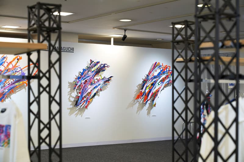 meguru yamaguchi higher self exhibition seibu shibuya artworks sculptures paintings murals photography