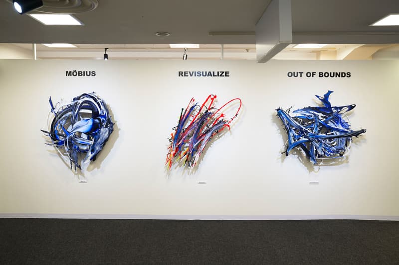 meguru yamaguchi higher self exhibition seibu shibuya artworks sculptures paintings murals photography
