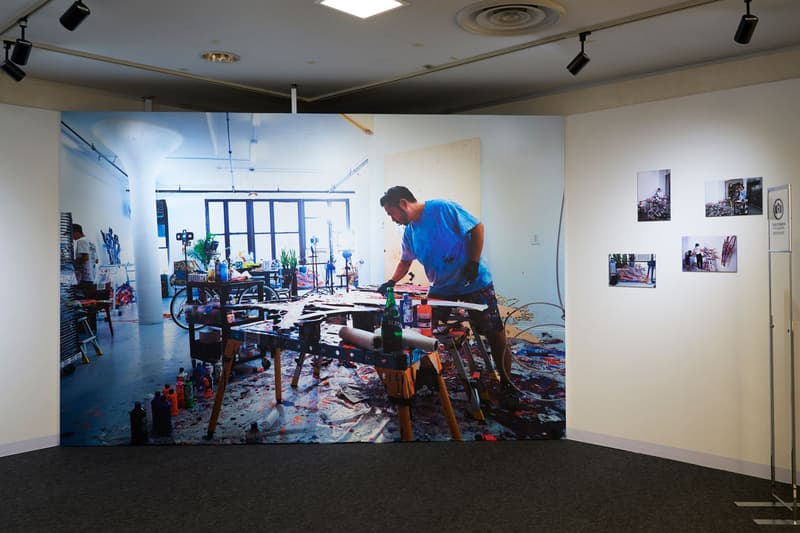 meguru yamaguchi higher self exhibition seibu shibuya artworks sculptures paintings murals photography