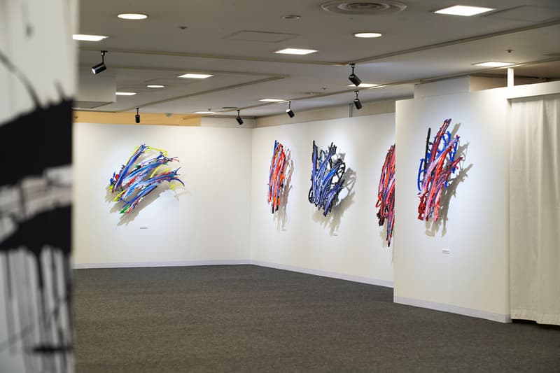 meguru yamaguchi higher self exhibition seibu shibuya artworks sculptures paintings murals photography