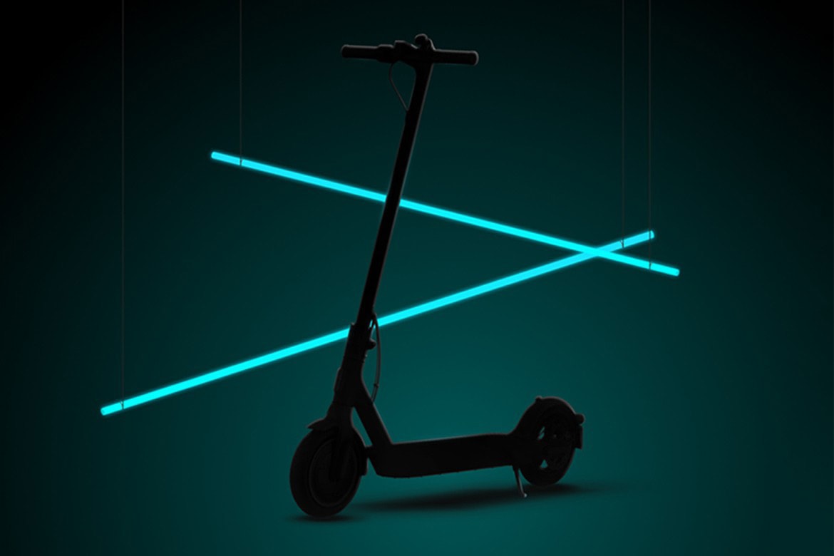 Resultado de imagem para xiaomi Mi Electric Scooter Pro 2 Mercedes-AMG Petronas F1 Team Edition
