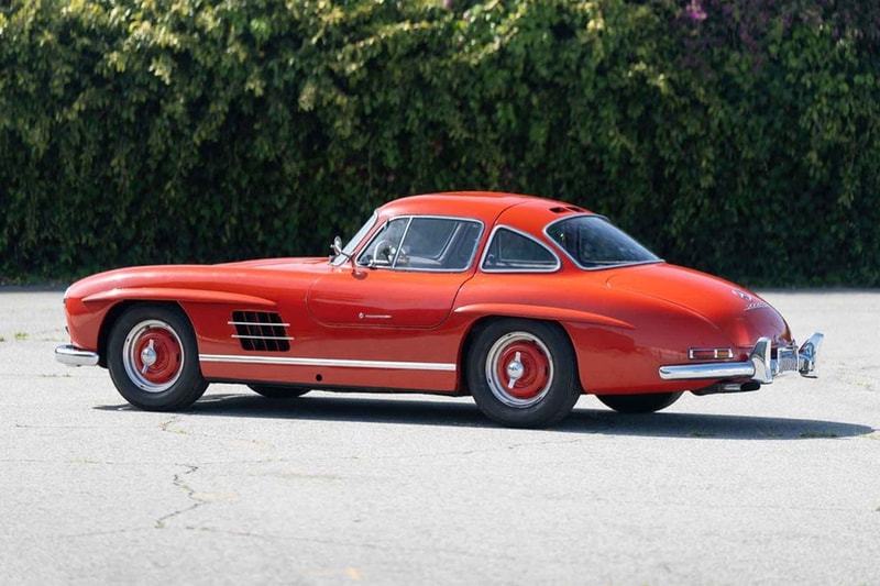 gooding company vintage cars sales auction 1955 mercedes benz 300 sl gullwing fire engine red