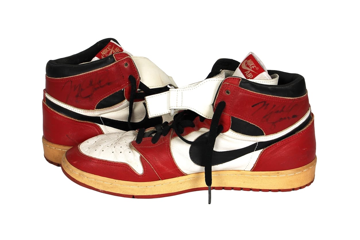 air jordan shoes auction