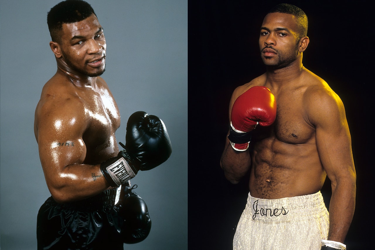 Mike Tyson vs versus Roy Jones Jr Fight Date Info match boxing september 12 exhibition ring heavyweight triller pay per view