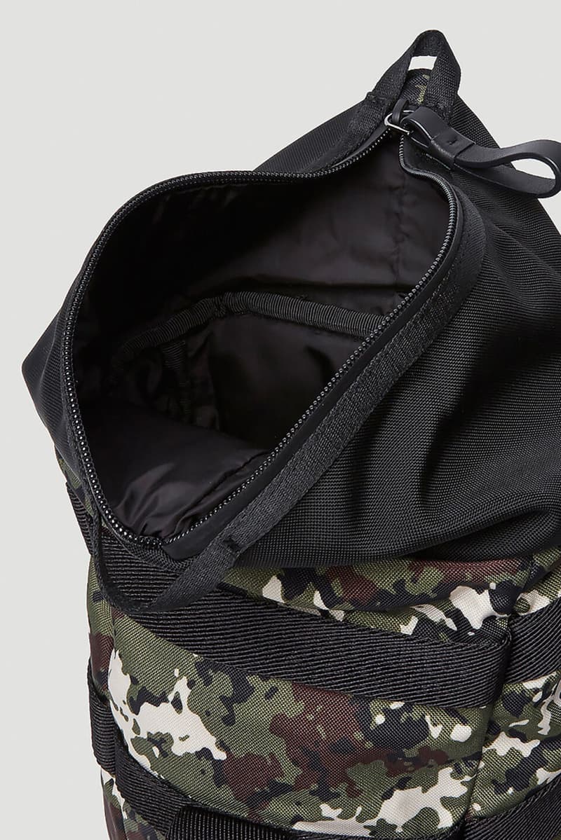 Moncler Argens Backpack Green Camo menswear streetwear ss20 spring summer 2020 collection bags accessories hypebeast