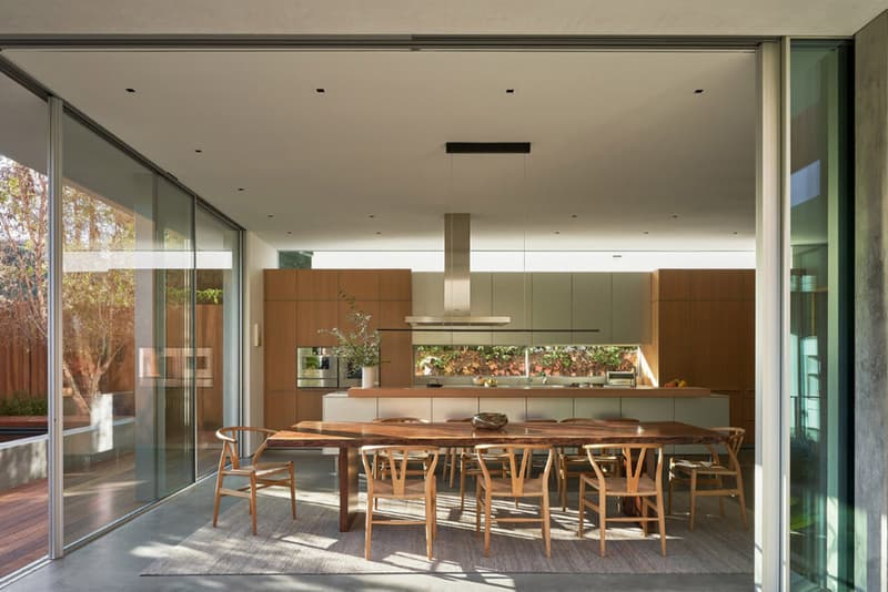 Montalba Architects Family Home Design David Montalba Santa Monica California courtyard landscaped balconies three story plants wood minimalism