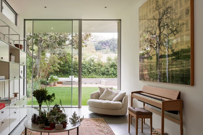 Montalba Architects Family Home Design David Montalba Santa Monica California courtyard landscaped balconies three story plants wood minimalism