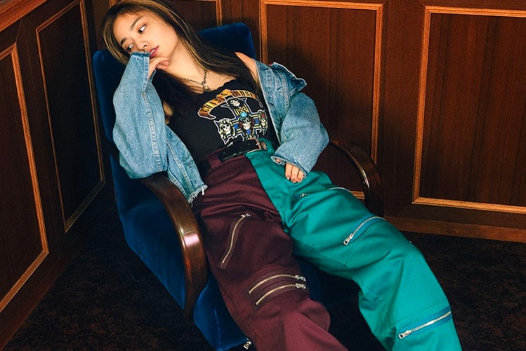 MYne and Dickies Link up for Asymmetrical "Crazy Zip" Pants