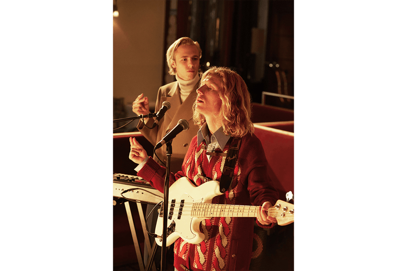 Mytheresa x Gucci Menswear Capsule Collection House’s Pre-Fall 2020 Season Ready-to-Wear Accessories Footwear Alessandro Michele Release Information GG Motif '70s Australian Band Parcels Lookbook