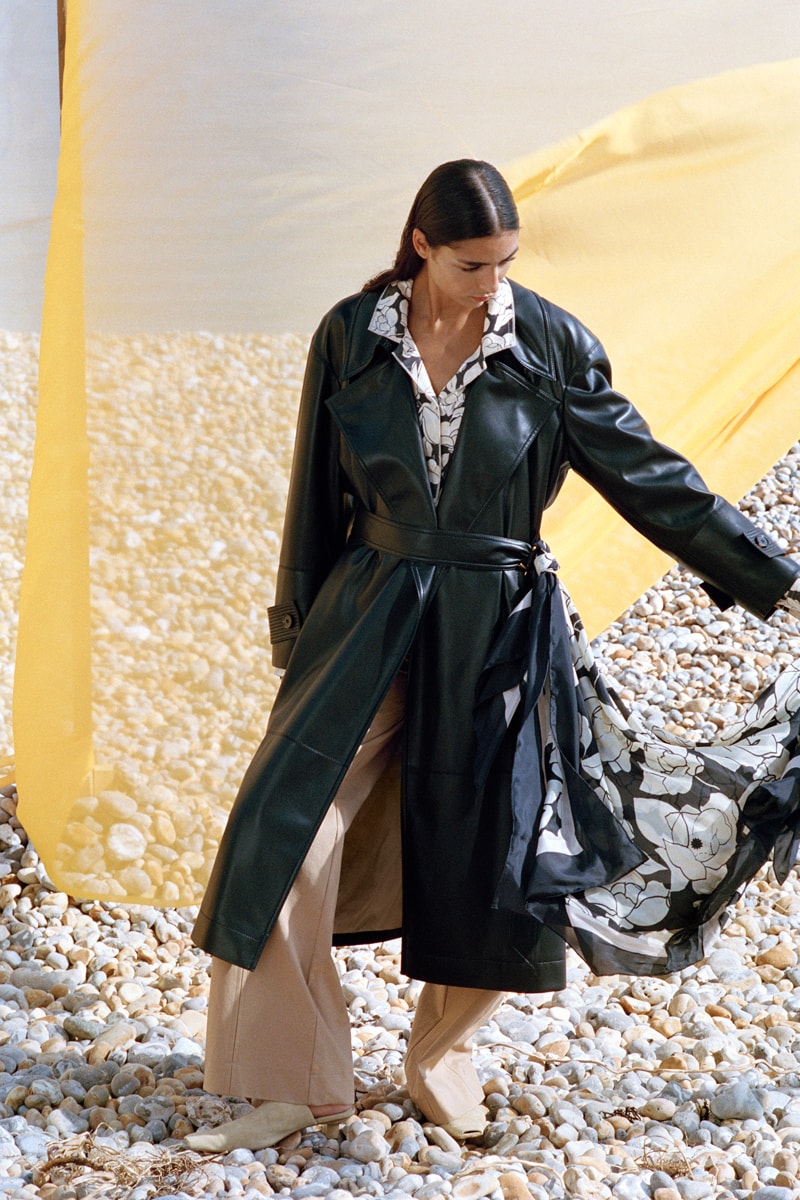 Nanushka Resort 2021 Collection Lookbook Human/Nature environment sustainability Sandra Sandor shirts trousers dresses 