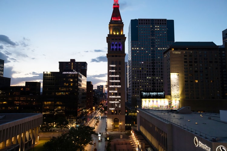 Nari Ward Unveils Massive Public Art Projection in Denver