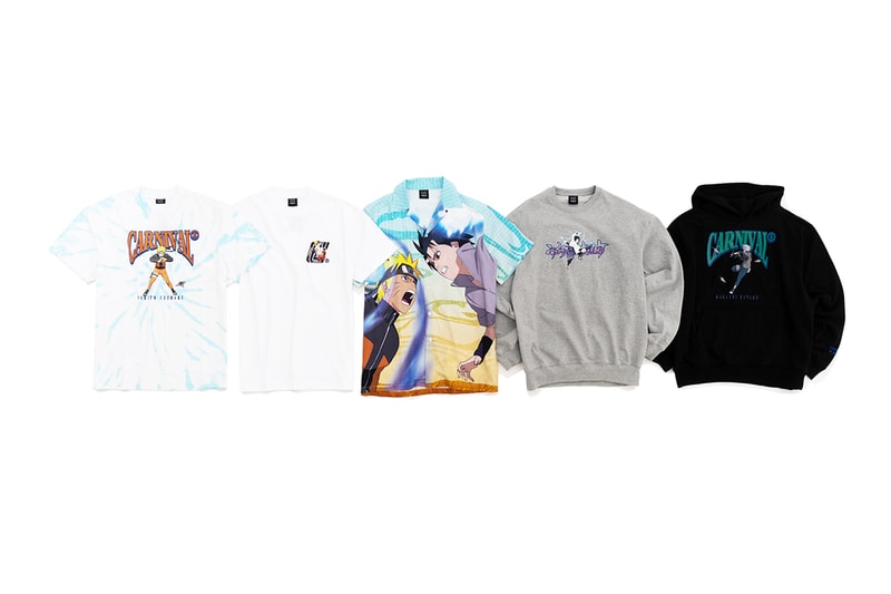 Naruto Shippuden CARNIVAL Capsule Release Info Buy Price Hoodie T shirt bag caps