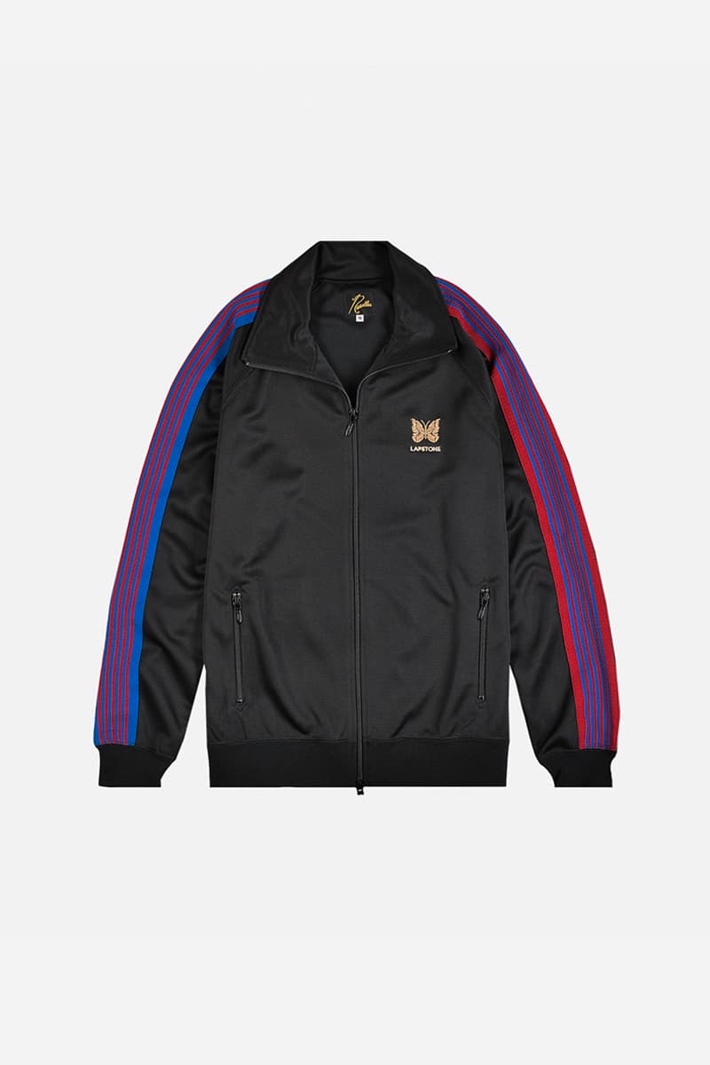 NBA 76ers Lapstone and Hammer NEEDLES Tracksuit track jacket track pants butterflu nepenthes basketball allen iverson philadelphia black red blue