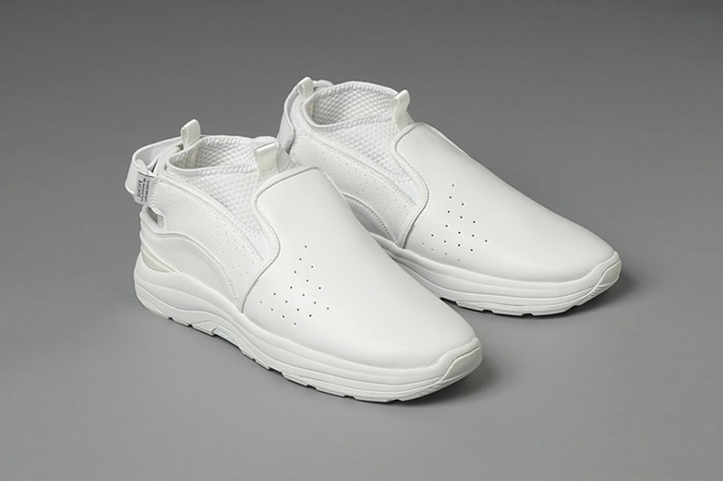 Nepenthes Suicoke "RAC" menswear streetwear spring summer 2020 collection footwear shoes kicks sneakers trainers runners snake white 
