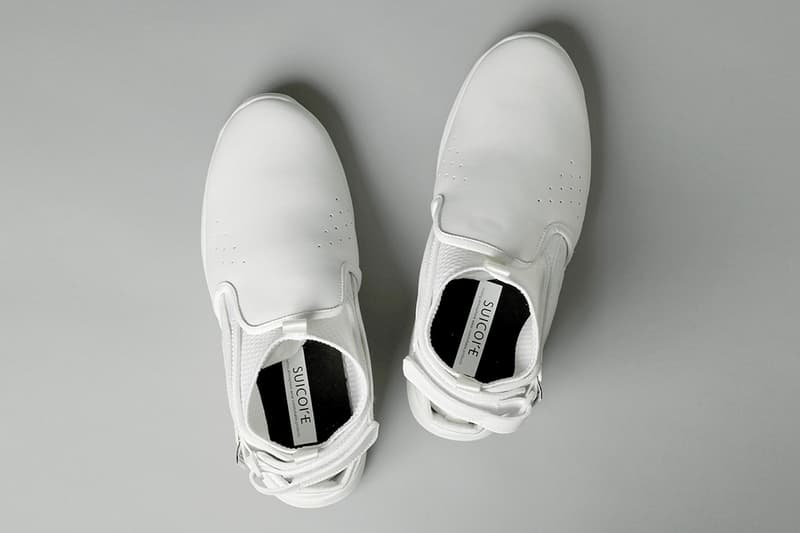 Nepenthes Suicoke "RAC" menswear streetwear spring summer 2020 collection footwear shoes kicks sneakers trainers runners snake white