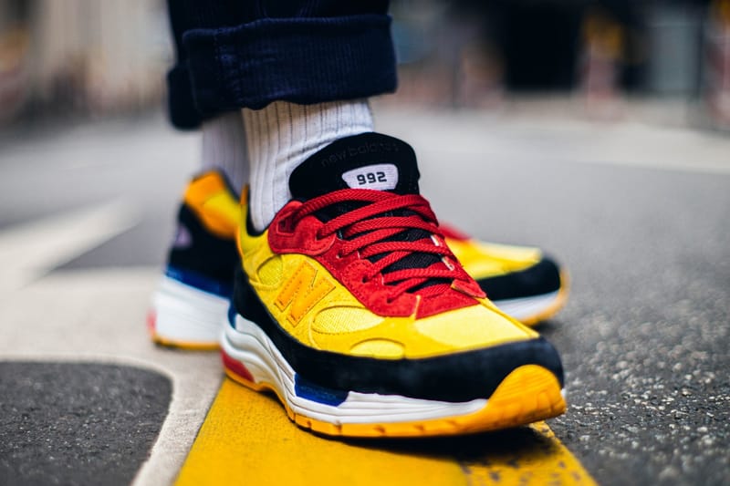 new balance yellow