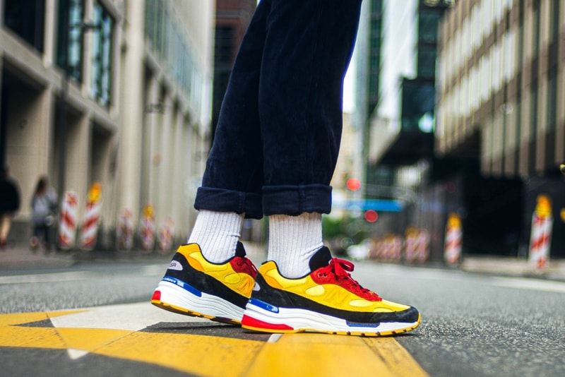 new balance 992 yellow red neon black blue grey m992dm m992af official release date info photos price store list buying guide