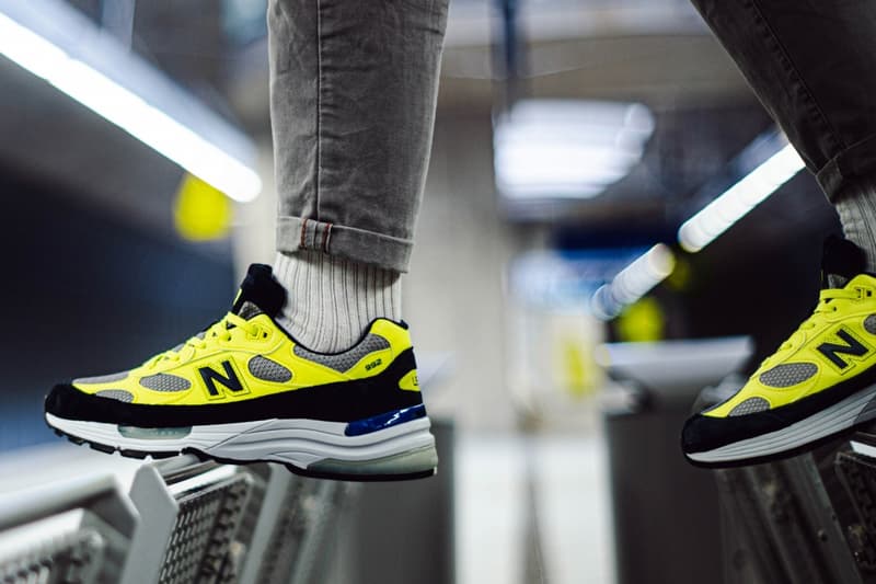 new balance 992 yellow red neon black blue grey m992dm m992af official release date info photos price store list buying guide