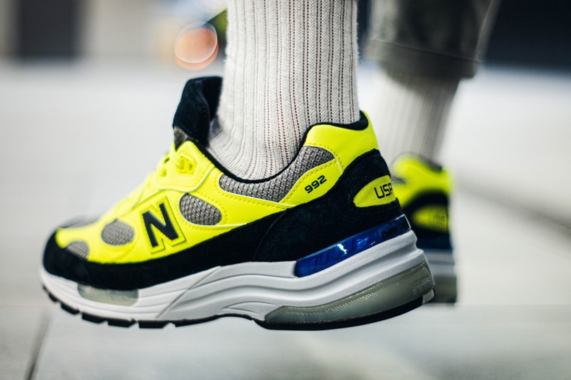 new balance 992 yellow red neon black blue grey m992dm m992af official release date info photos price store list buying guide