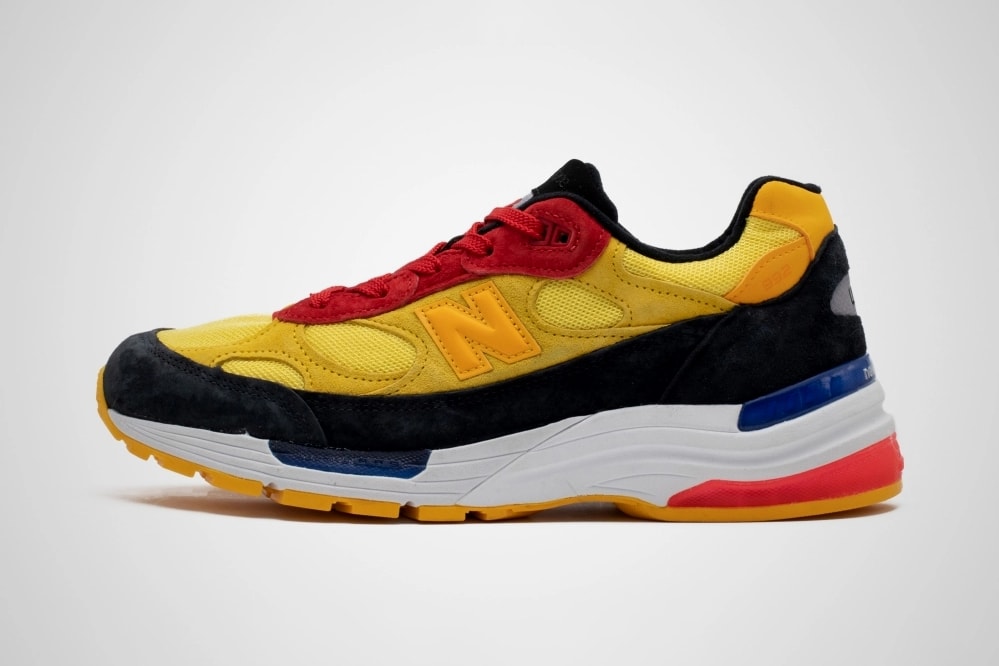 new balance 992 yellow red neon black blue grey m992dm m992af official release date info photos price store list buying guide