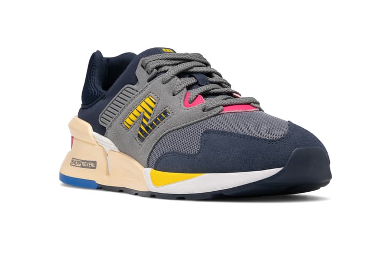 new balance sport 997 gun metal grey pink yellow navy release info drop date