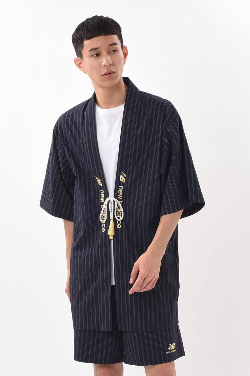New Balance Japan "Modern Classic" Collection lookbook waist to toe sneaker happi jinbei suit