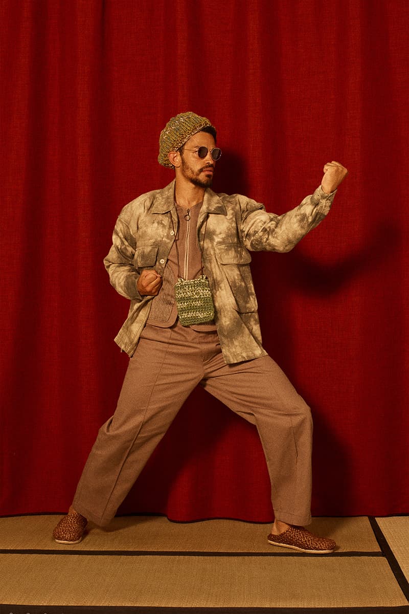 Nicholas daley ss21 menswear stepping razors reggae culture martial arts jazz music British tailoring