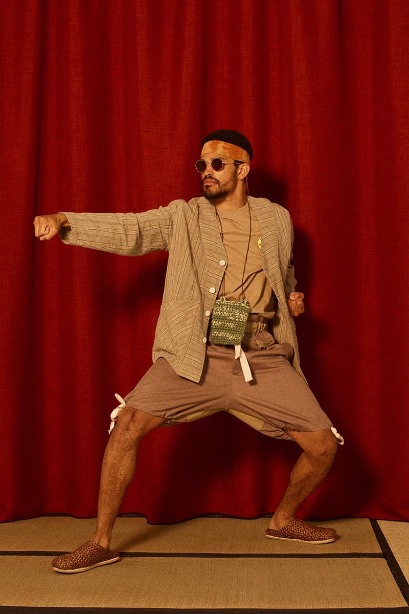Nicholas daley ss21 menswear stepping razors reggae culture martial arts jazz music British tailoring