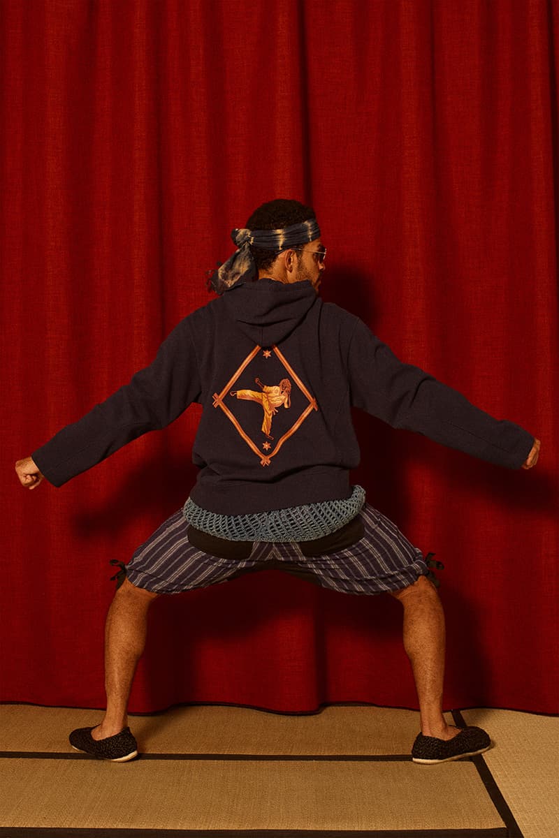 Nicholas daley ss21 menswear stepping razors reggae culture martial arts jazz music British tailoring